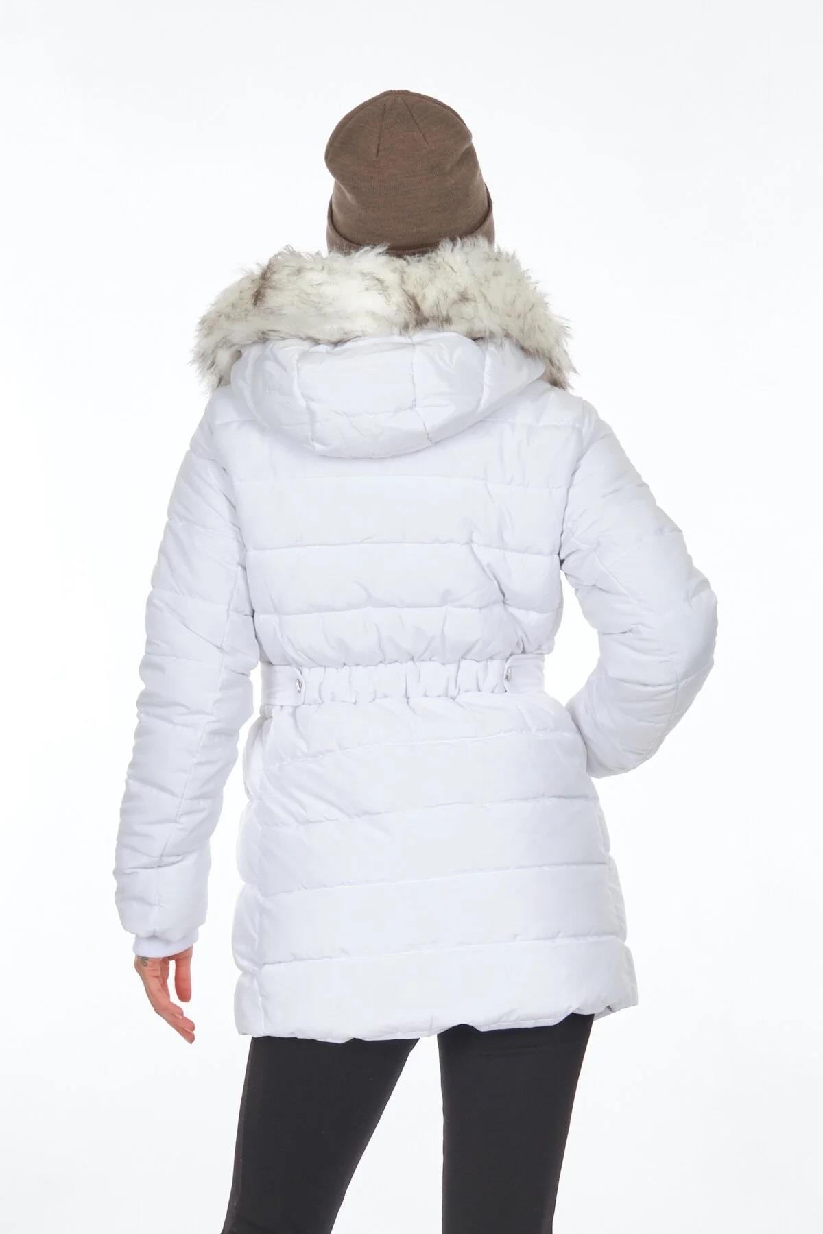 Only Onlnewcamılla Quılt Fur Hood Coat Cc Otw Kadın Mont 15304765