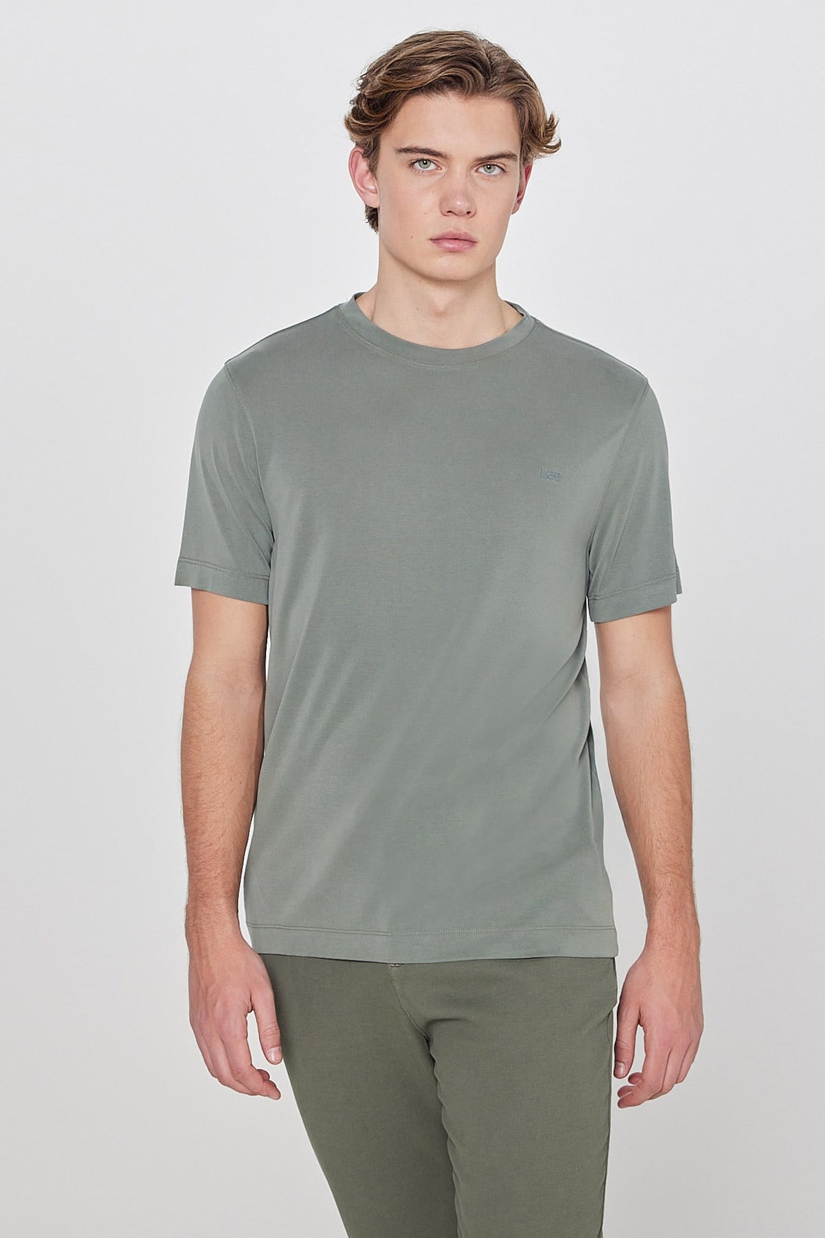 Lee Bisiklet Yaka T-shirt L2610126801