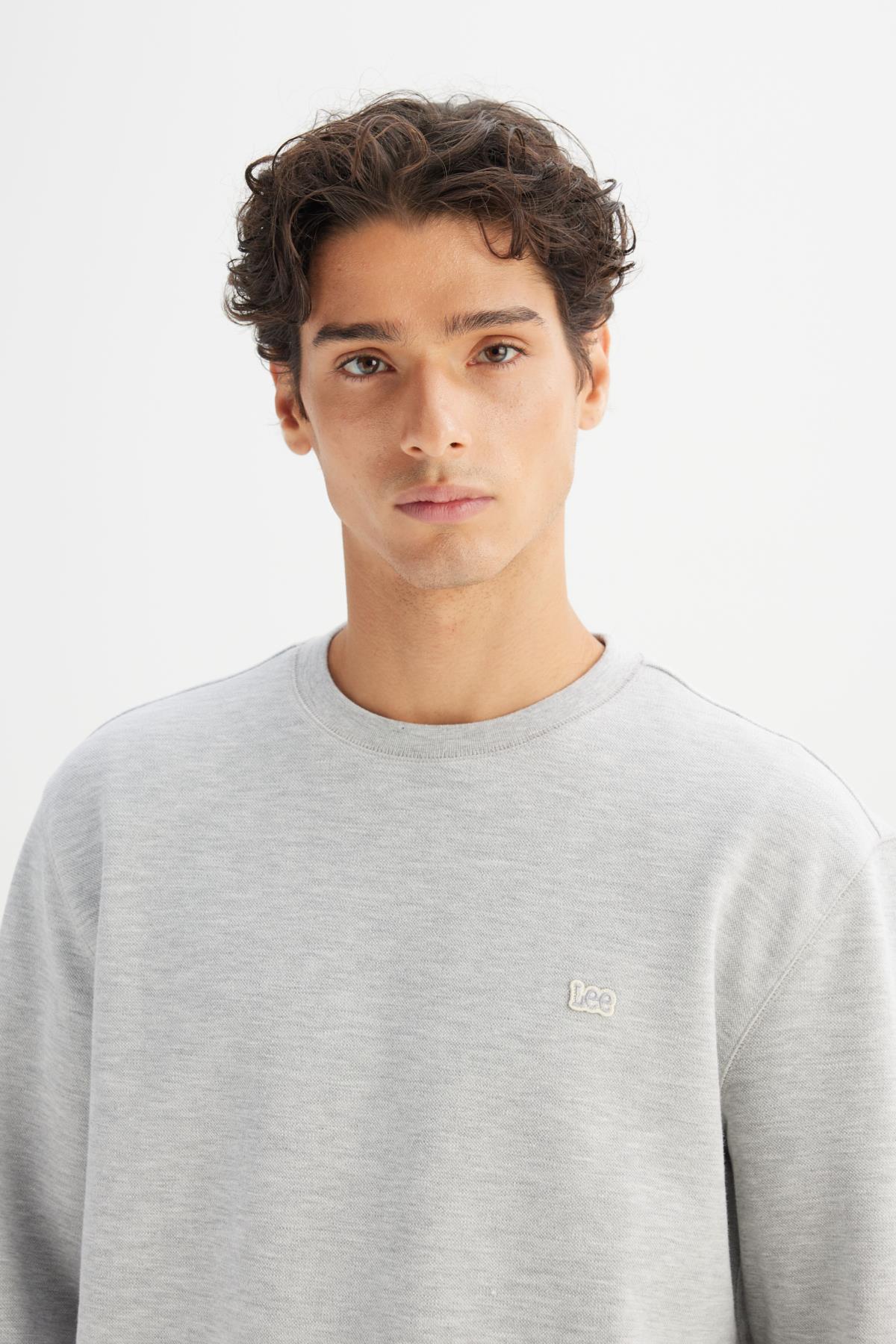 Lee Erkek Baskılı Sweatshirt L252030836