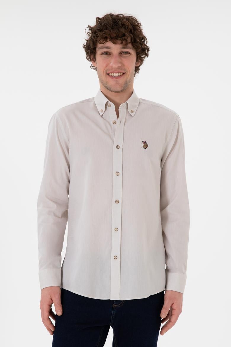U.S. Polo Erkek Dokuma Gömlek 2082553