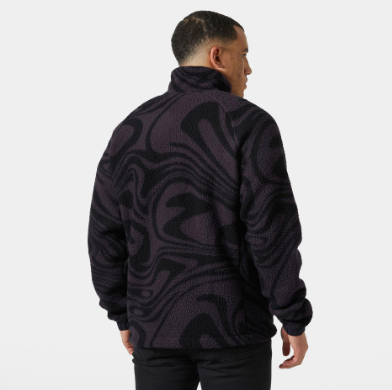 Helly Hansen Panorama Prınted Pıle Snap Erkek Mont HHA.63349