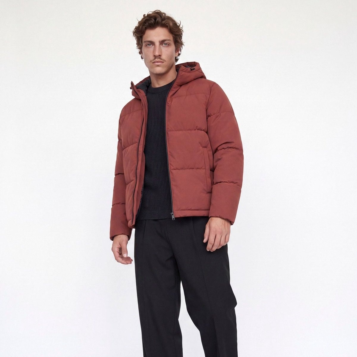 Jack&Jones Jjgalaxy Puffer Erkek Mont 12303930