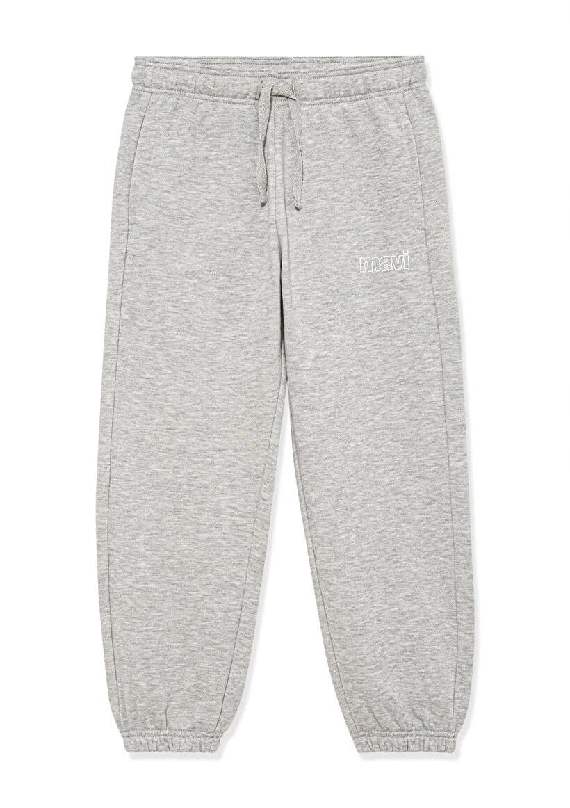 Mavi Logo Baskılı Örme Çocuk Pantolon 6010004-80196