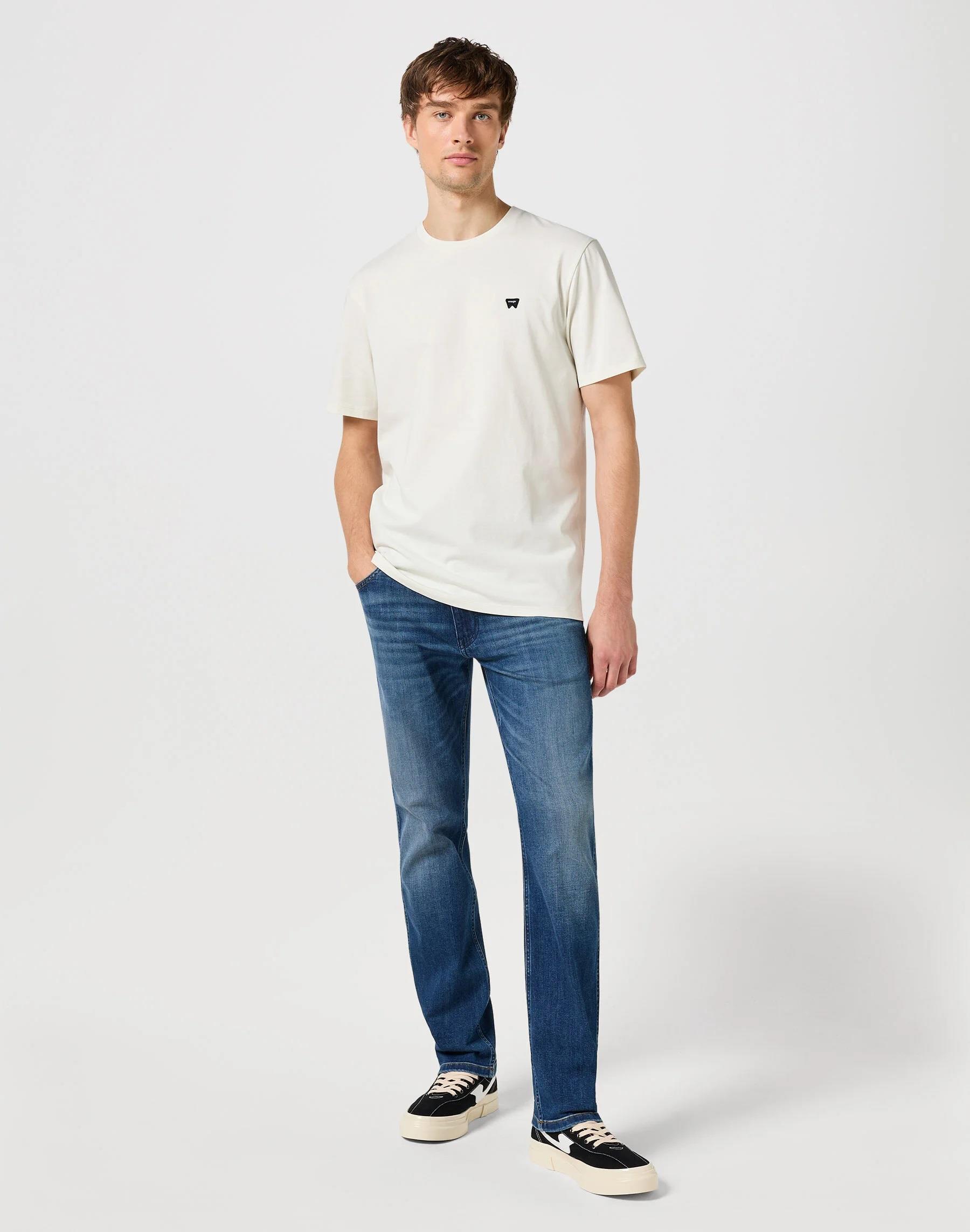 Wrangler  Bisiklet Yaka Erkek T-shirt W7NM20387742L