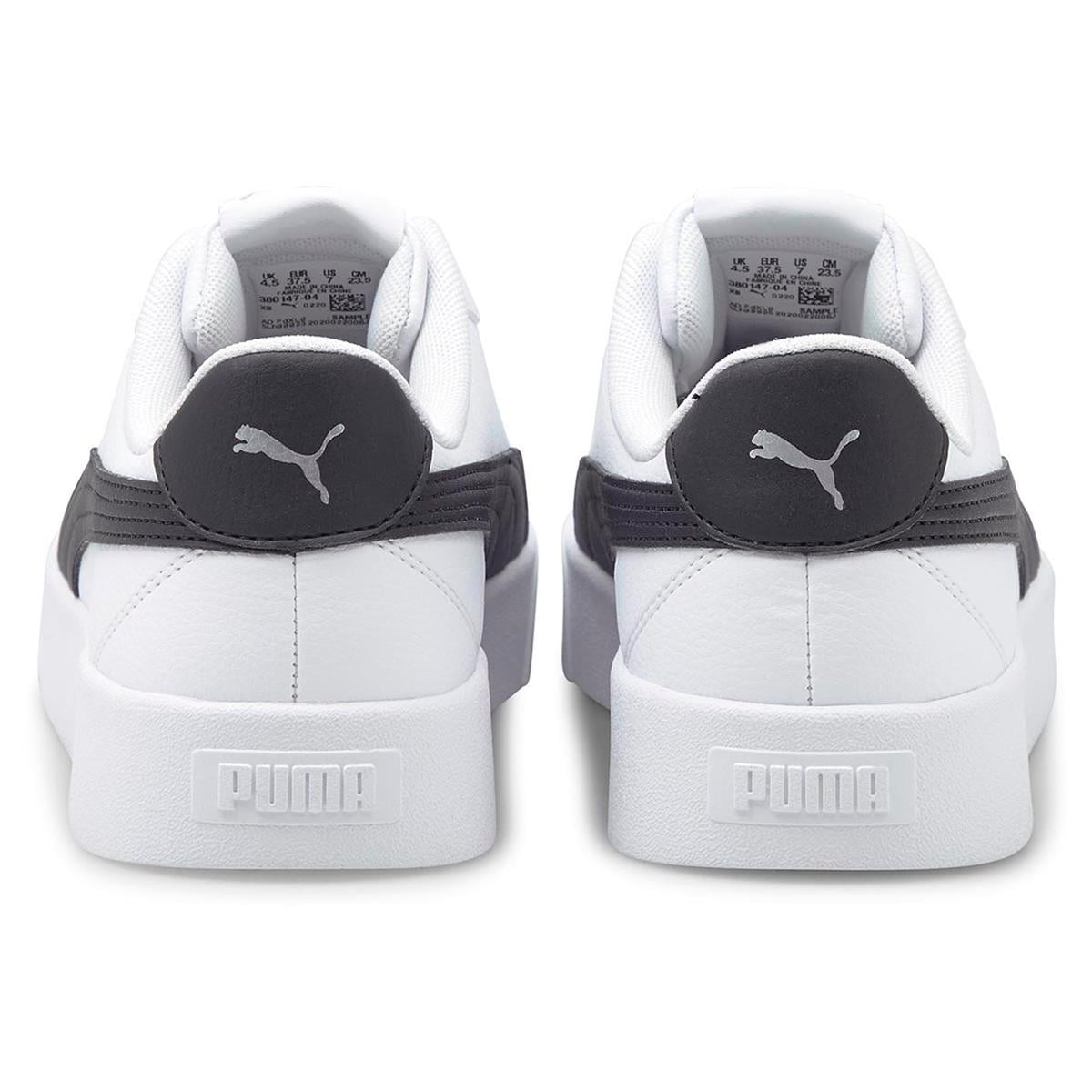 Puma Skye Clean Puma White-Puma Black Kadın Günlük Ayakkabı 38014704