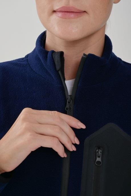 Exuma Kadın Tam Fermuarlı Polar 2322003