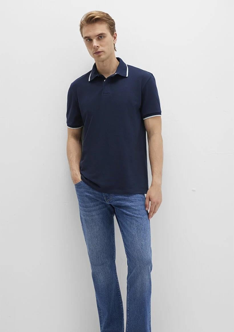 Mavi Cepli Erkek T-Shirt 0612513-70490