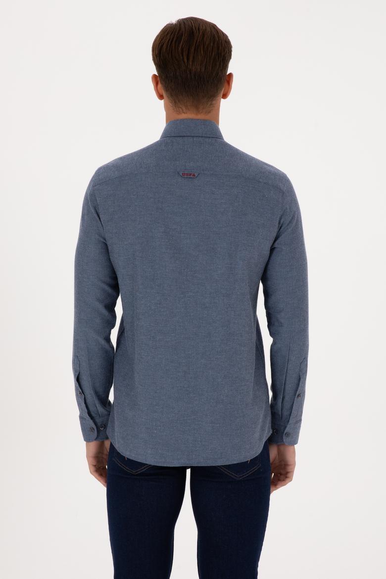 U.S. Polo Assn. Erkek Dokuma Gömlek 2225603