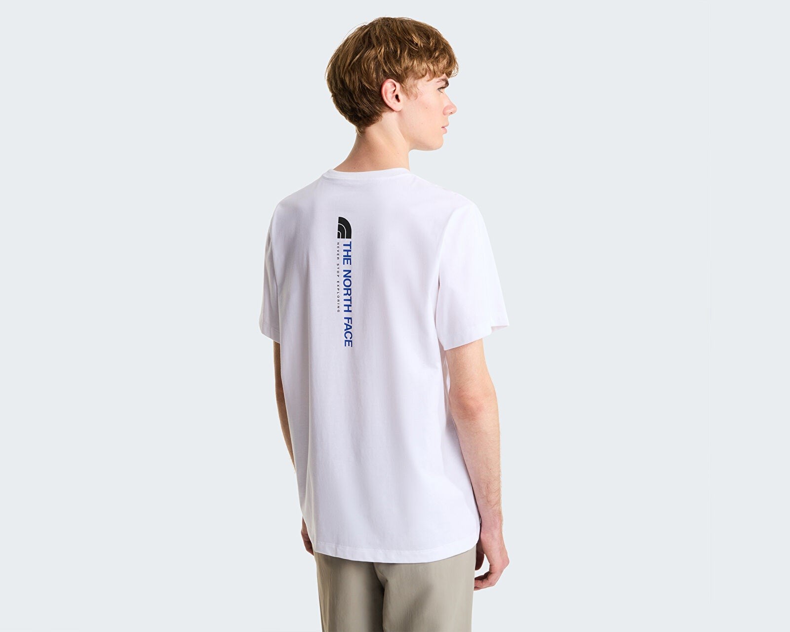 The North Face M Vertıcal Regular Eeve Tee-Grap Erkek T-Shirt NF0A8GV1FN41