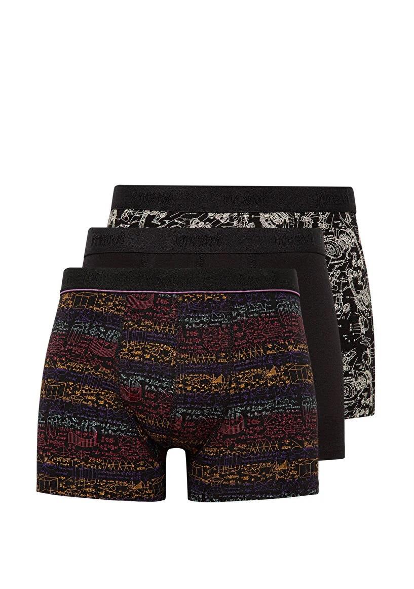 Mavi Erkek Üçlü Boxer 0911420-900