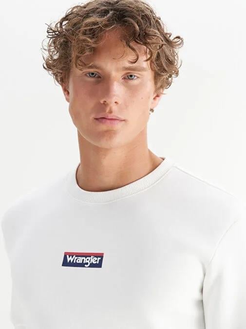 Wrangler Erkek Mid Logo Sweatshirt W2520133102