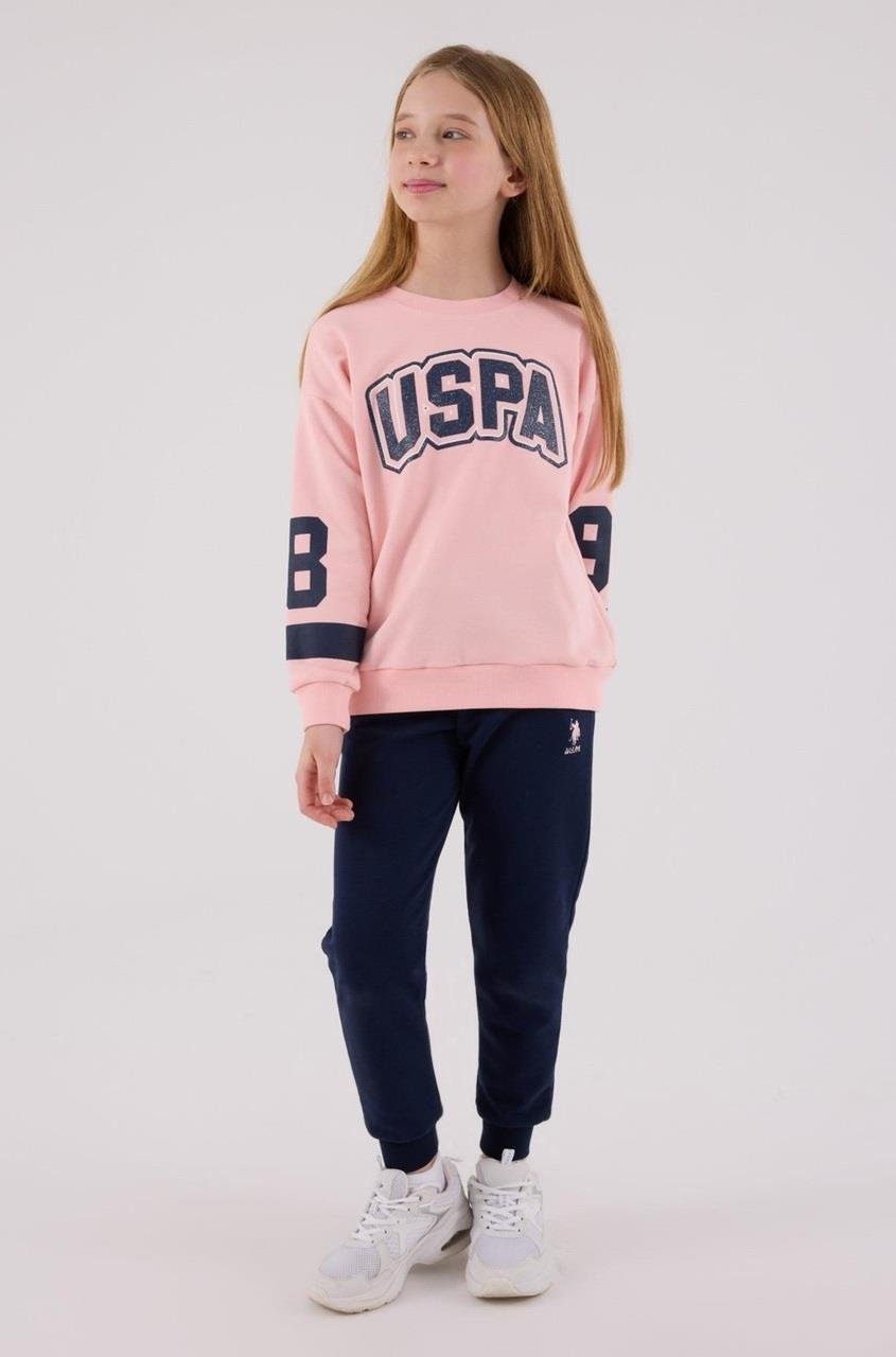 U.S. Polo Assn Kids Kız Garson İkili Takım US2321-G