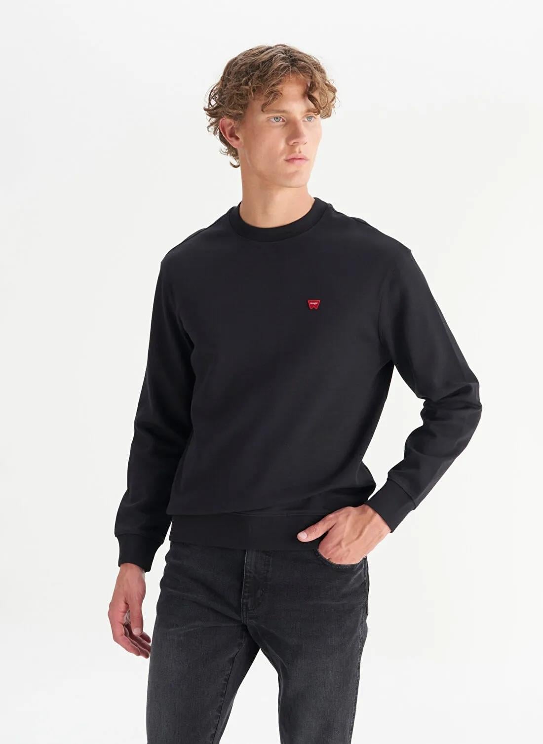 Wrangler Erkek Patch Logo Erkek Sweatshirt  W2520255001
