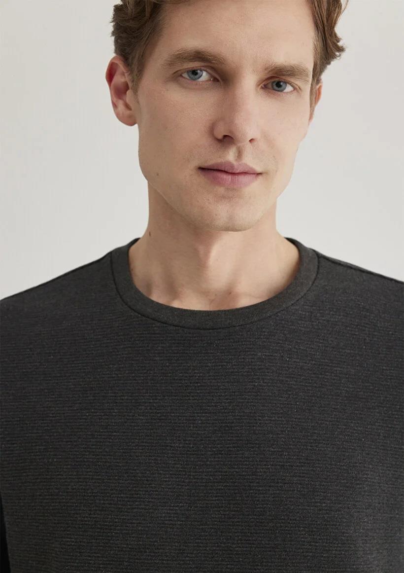 Mavi Uzun Kol Erkek Sweatshirt / M064622-26834