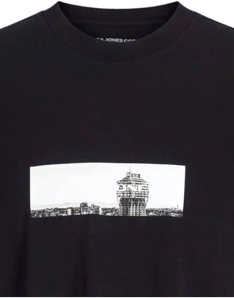 Jack&Jones Core Jcopacer Photo Brandıng Tee Ss Crew Neck Erkek T-Shirt 12273775