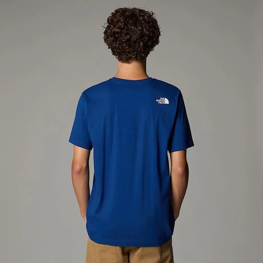 The North Face M Ss Mountaın Lıne Tee Erkek T-Shirt NF0A87NTD1R1