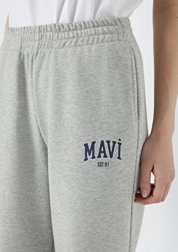 Mavi Örme  Gri Melanj Kadın Pantolon 1010757-82816