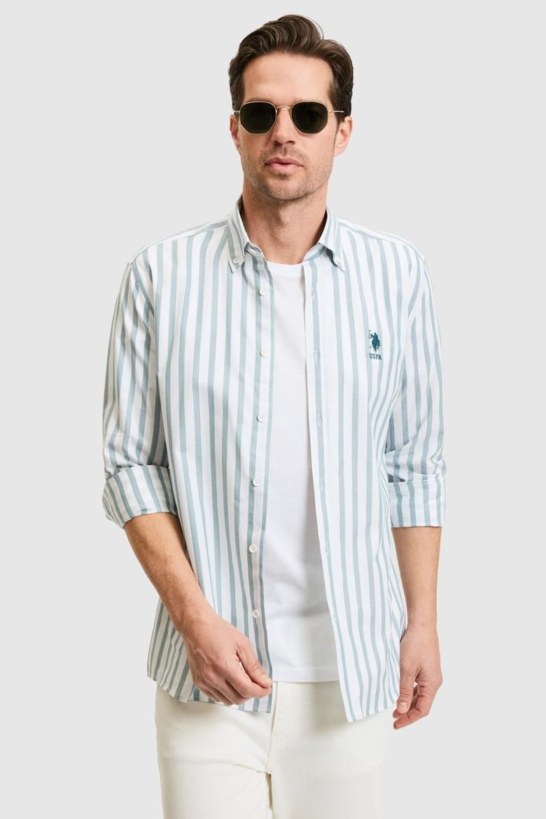 U.S. Polo Assn. Erkek Dokuma Gomlek PU-9609