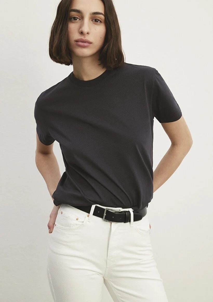 Mavi Sleeve Tee Kadın Tişört