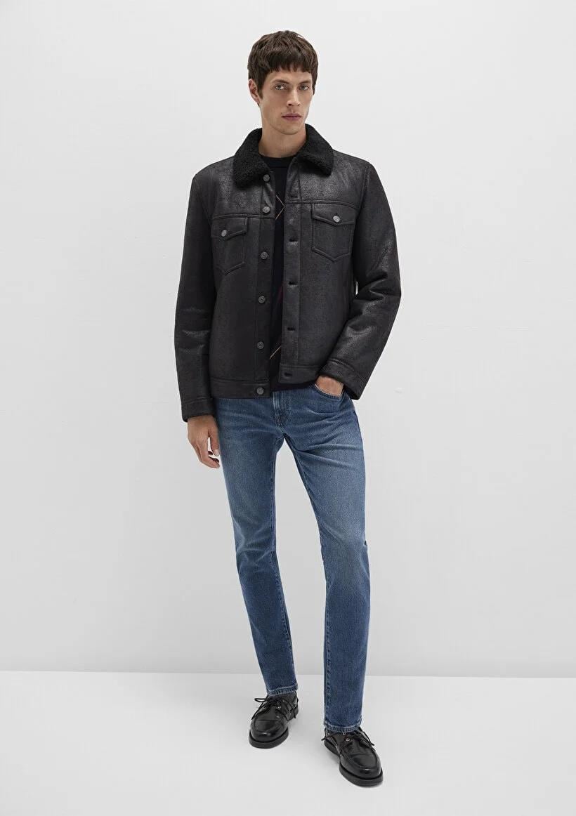 Mavi Jet Siyah Erkek Mont 0110460-71379