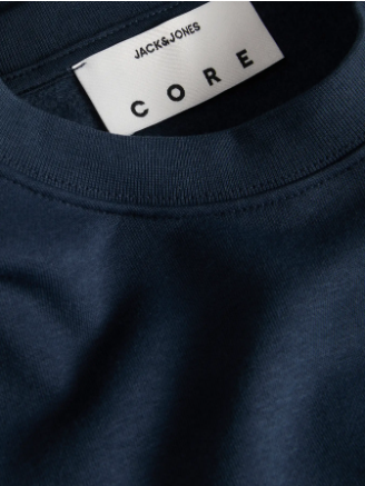 Jack&Jones Jcoclub Badge Erkek Sweatshirt 12300444