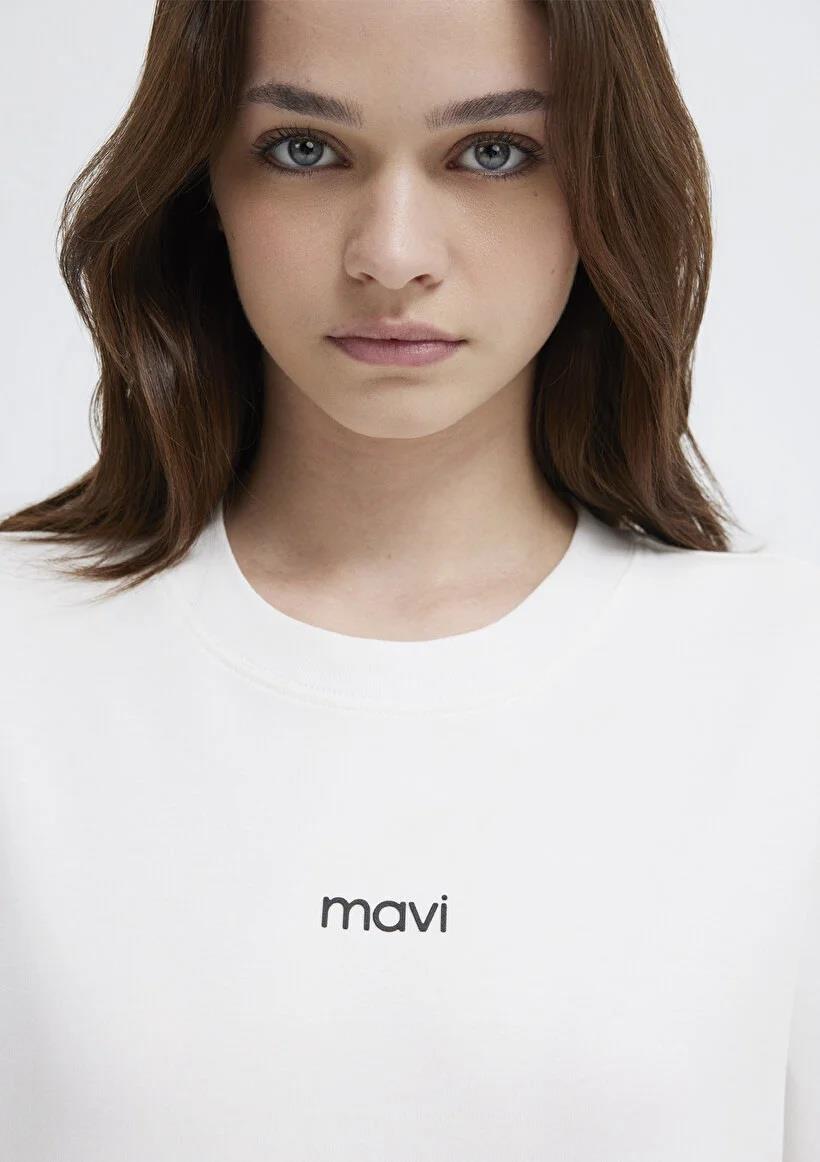 Mavi Logo Kadın T-Shırt   1612829-80194