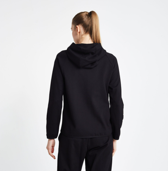 Lescon 24N-2138 Fermuarlı Kapşonlu Üst Sweatshirt Kadın