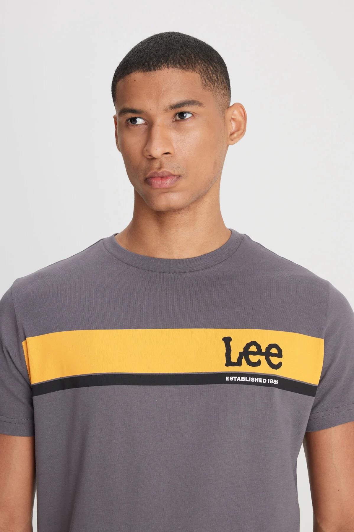 Lee Logo Erkek T-Shirt