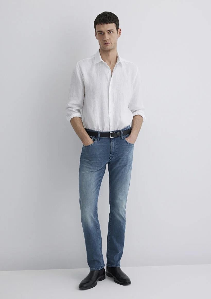 Mavi Marcus Indigo Foggy Lux Black Erkek Jean 0035189560