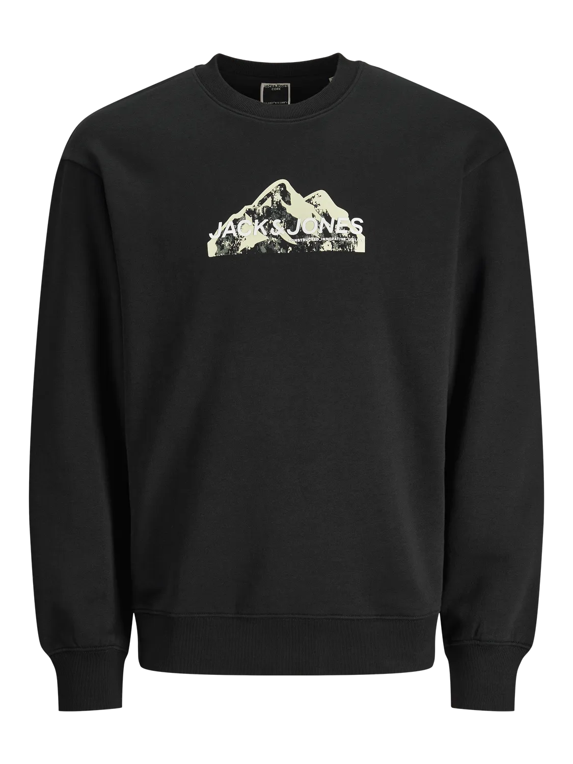 Jack&Jones Jcomountaın Logo Erkek Sweatshirt