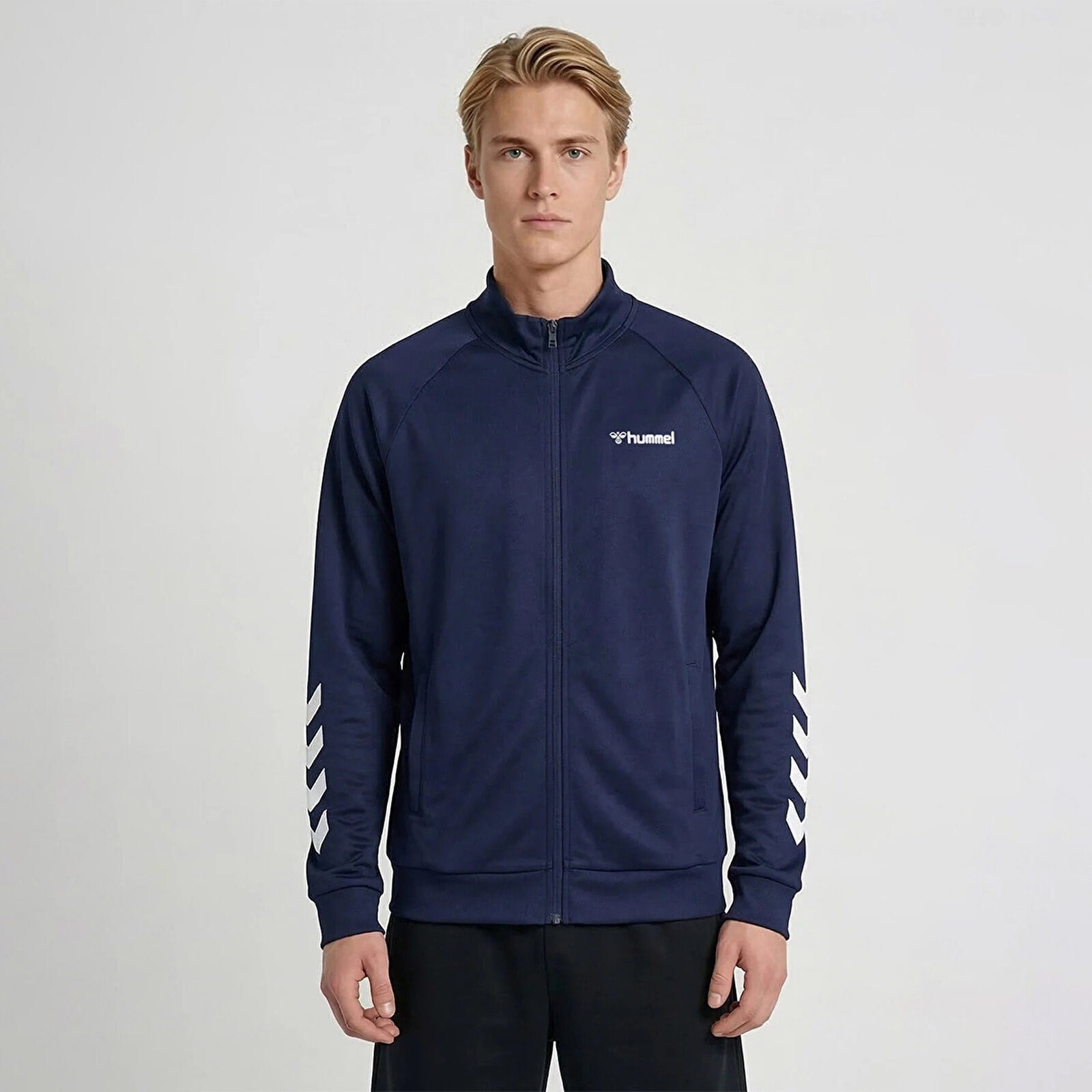 Hummel  Falconzo Zıp  Erkek Sweatshirt 921133-7459