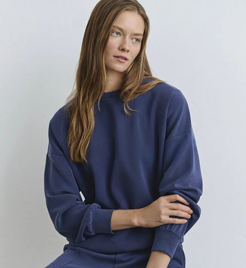 Mavi Oversize   Kadın Sweatshirt 168837-70491