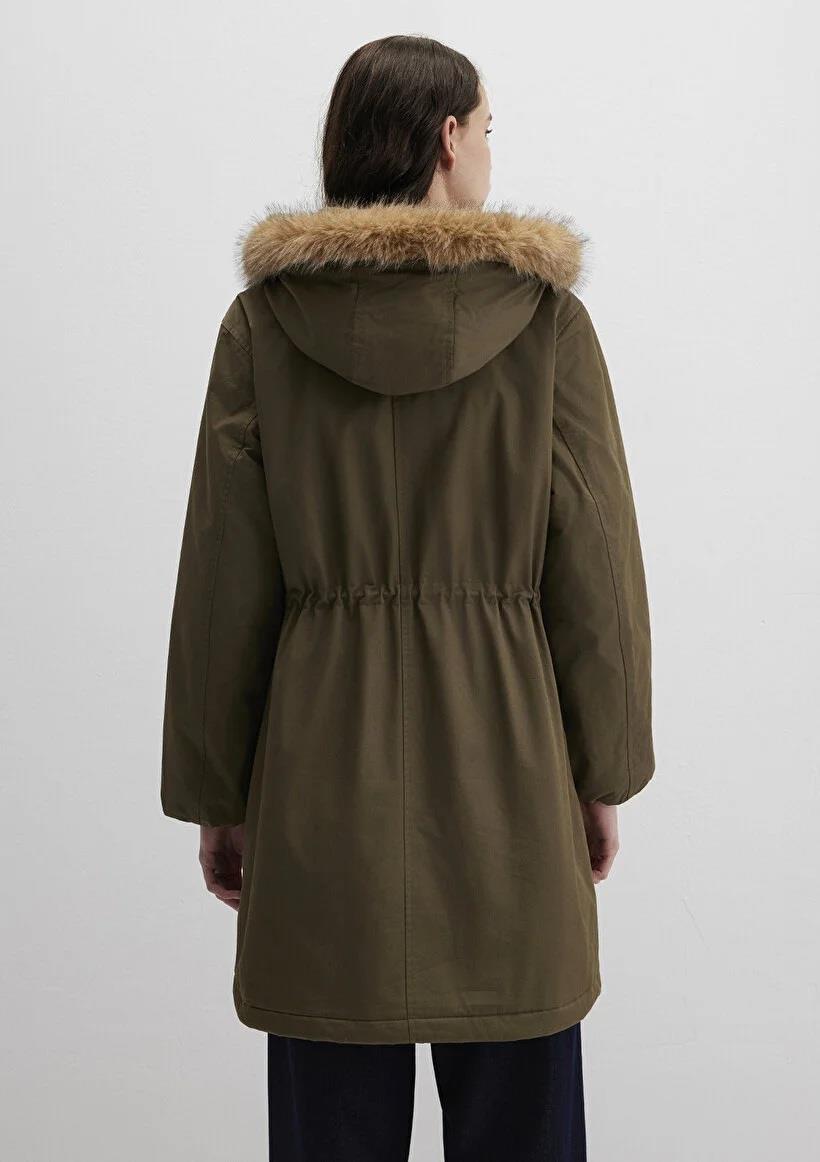 Mavi Kapişonlu Parka Ivy Green Kadın Mont 1110786-71549