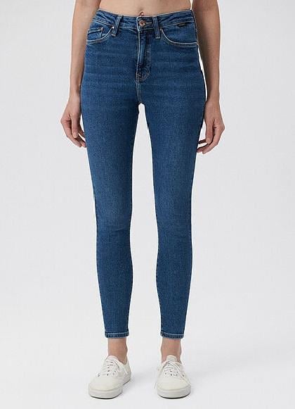 Mavi Serenay Dark Gold Shape Kadın Pantolon 100980-33687