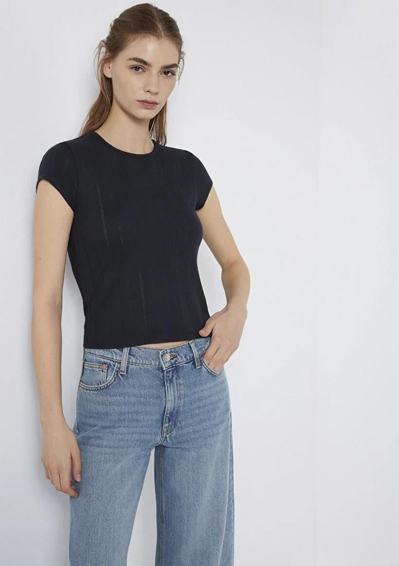 Mavi Basic Kadın T-Shirt 1613808-70489