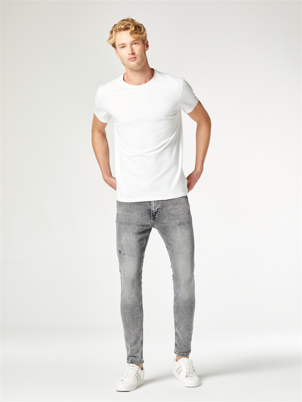 Loft Erkek Whıte T-Shirt LF2026814