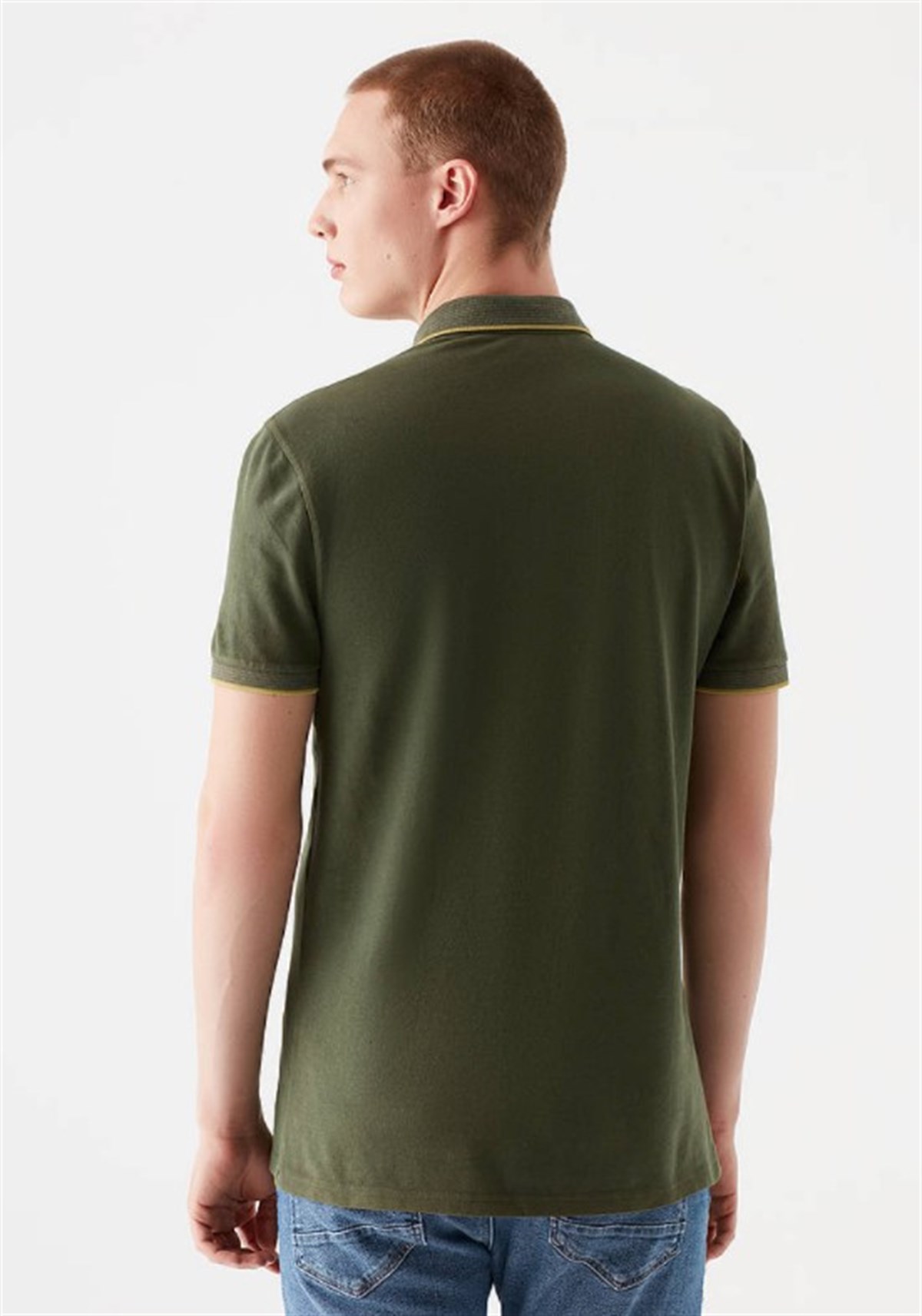 Mavi Polo  Zeytin Yeşili Erkek T-Shirt 065920-30721