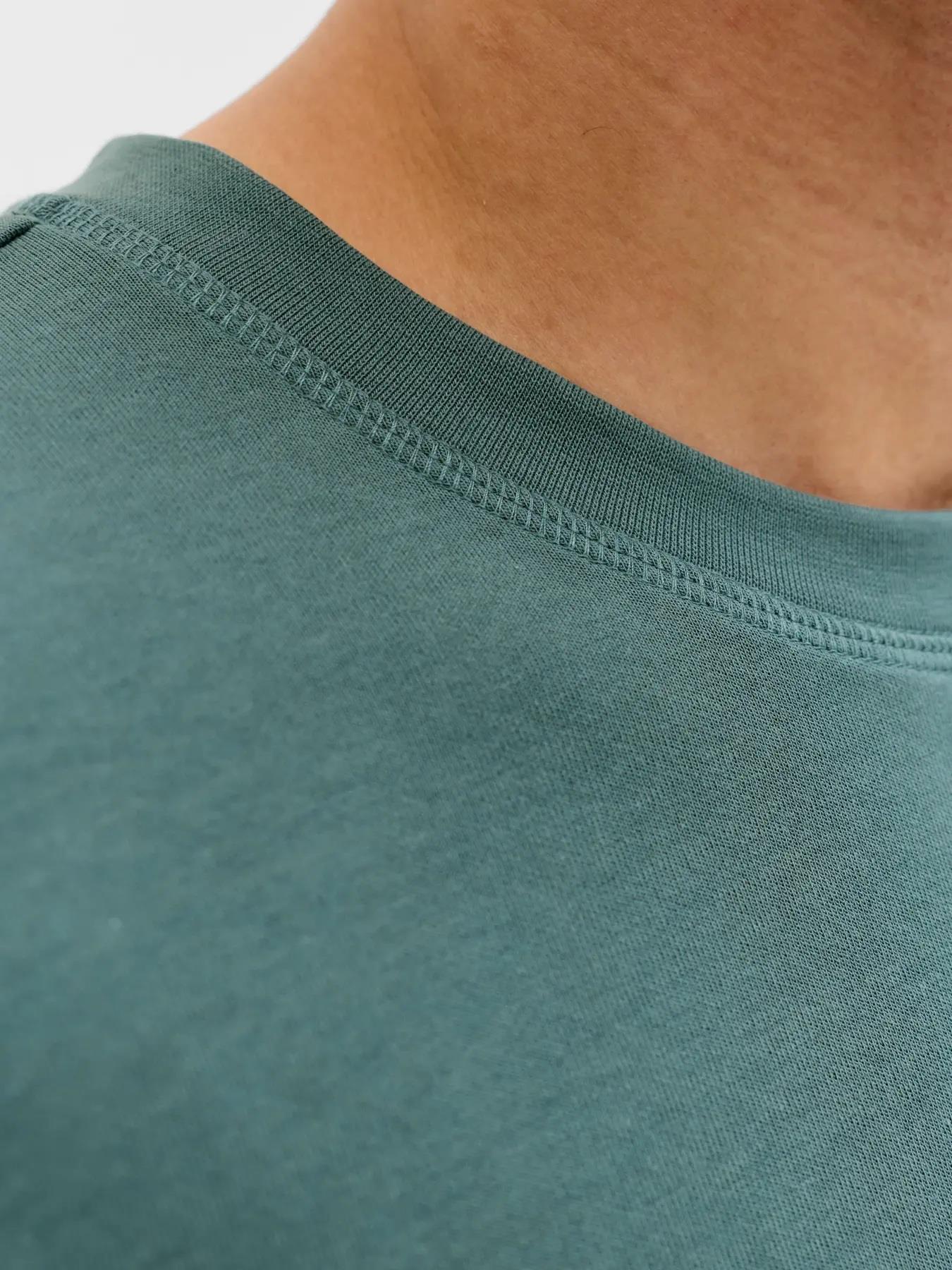 Jack Jones Jcofusıon Badge Tee SS Crew Neck LN Erkek T-Shırt-12289962