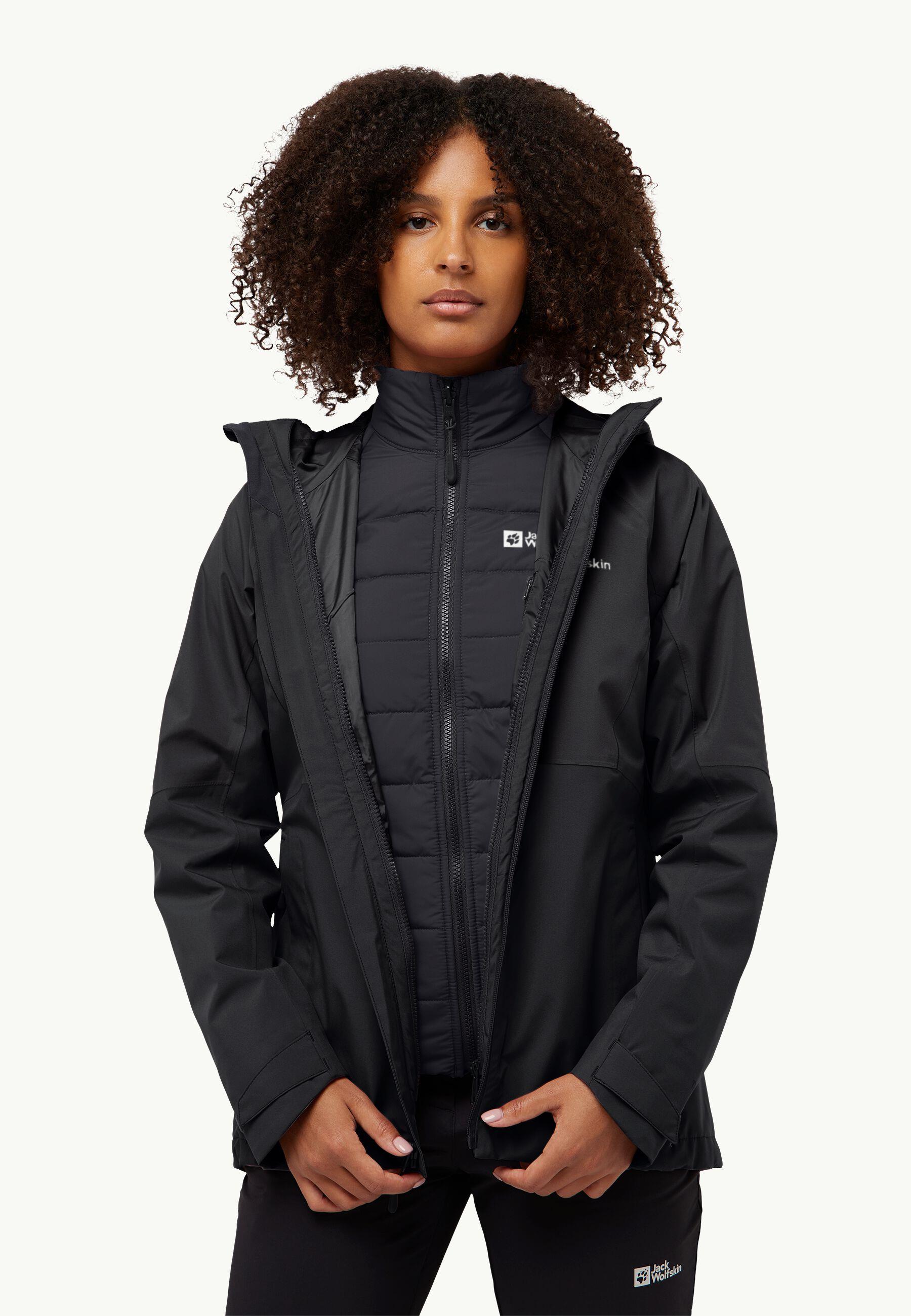 Jack Wolfskin Glaabach 3In1 Jkt W Kadın Outdoor Mont
