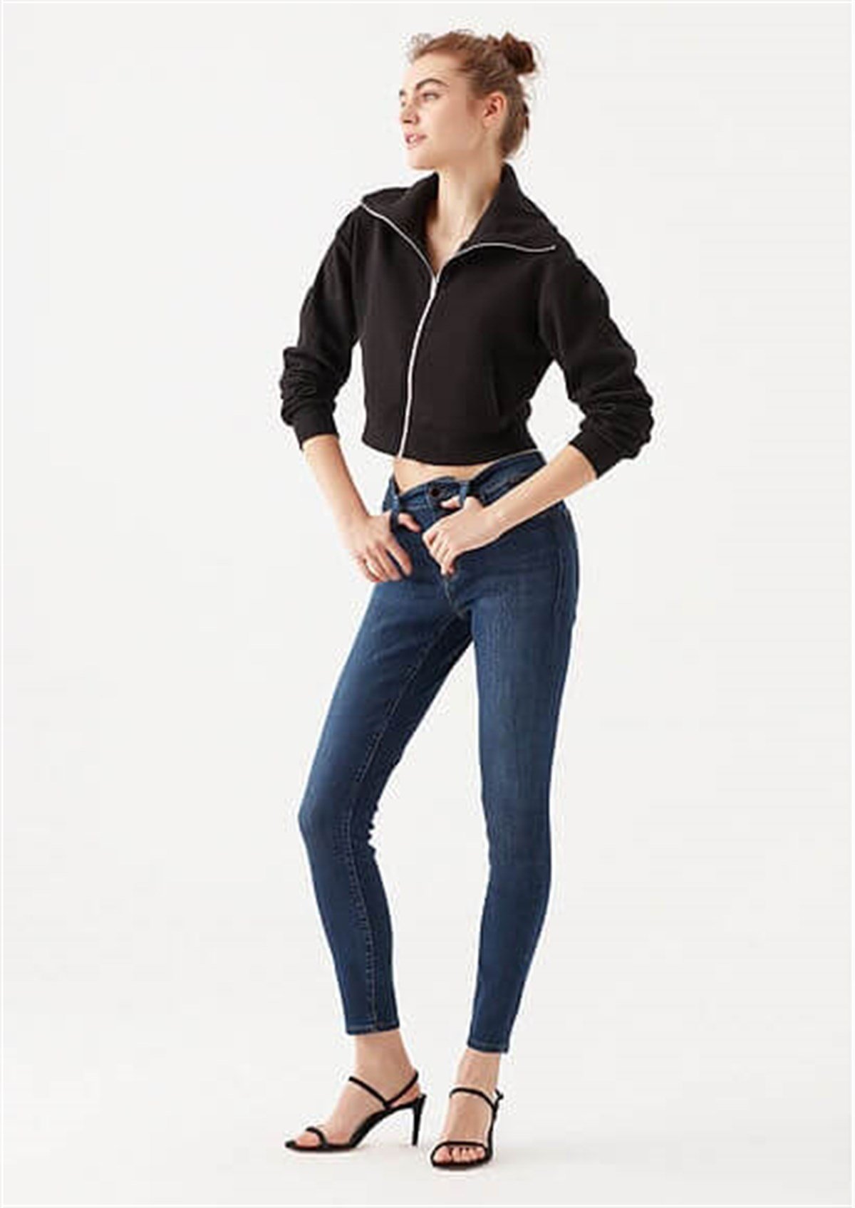 Mavi Tess Indigo Gold Luxury Kadın Pantolon