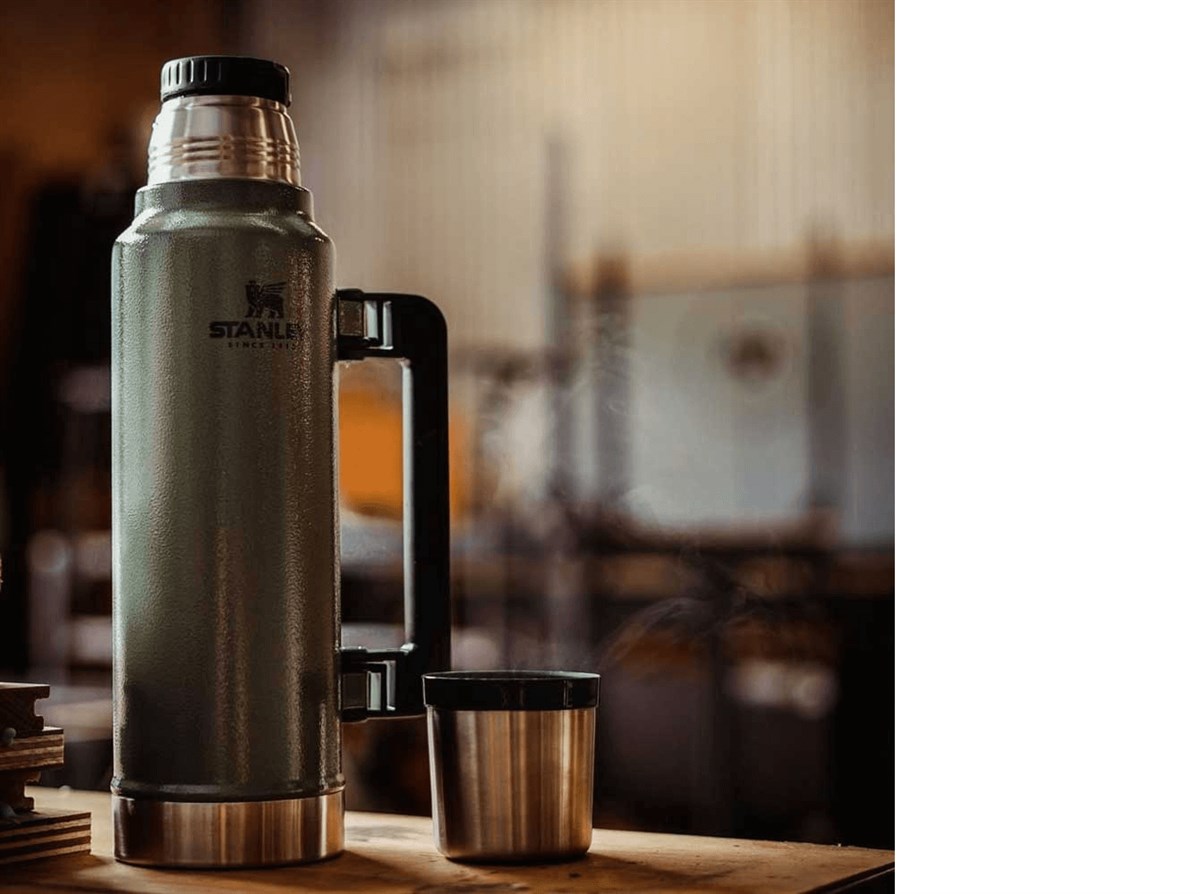 Stanley Klasik Vakumlu Çelik Termos Yeşil 1.4 Litre