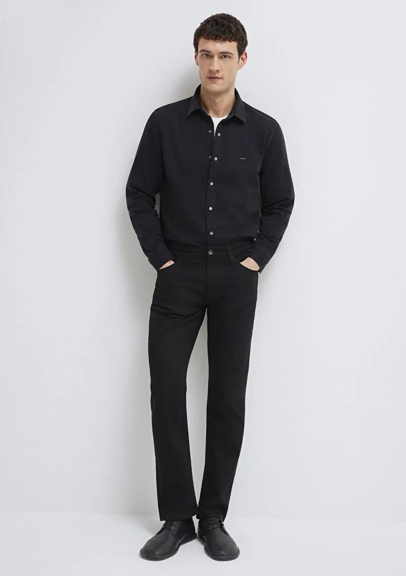 Mavi Regular Fit  Black Erkek Gömlek-0211865-90850