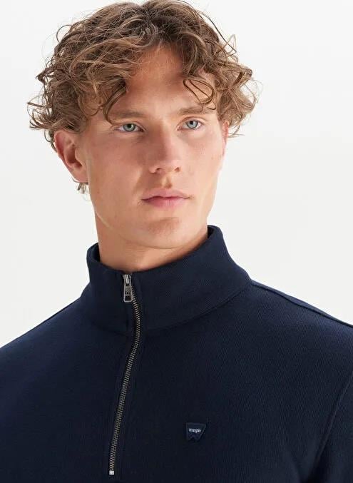 Wrangler Erkek Half  Zip Erkek Sweatshirt  W2520532410