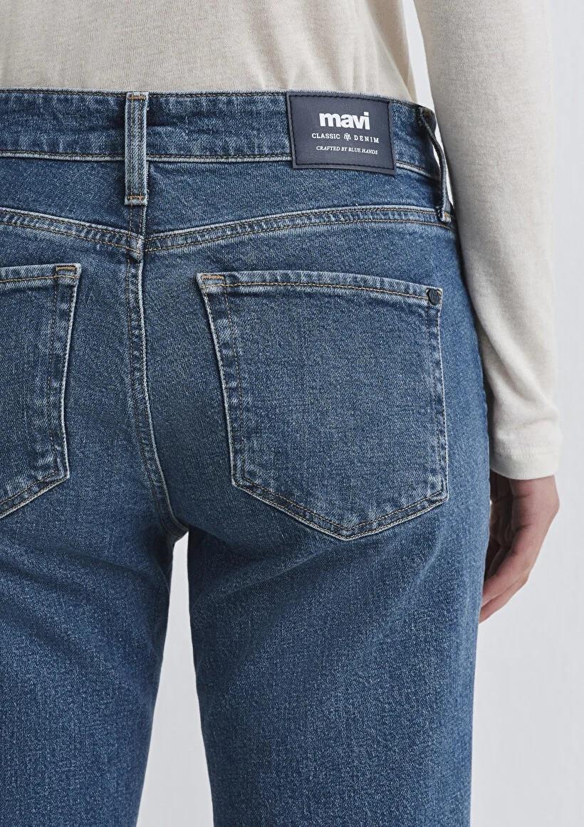 Mavi Molly Mid Indigo Classic  Kadın Jean 1013690520