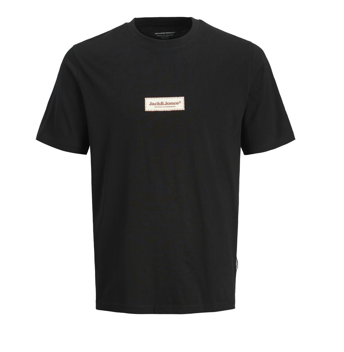 Jack&Jones Orıgınals Jorsplıt Fakestıtch Brandıng Tee Ss C Ln Erkek T-Shirt 12273182