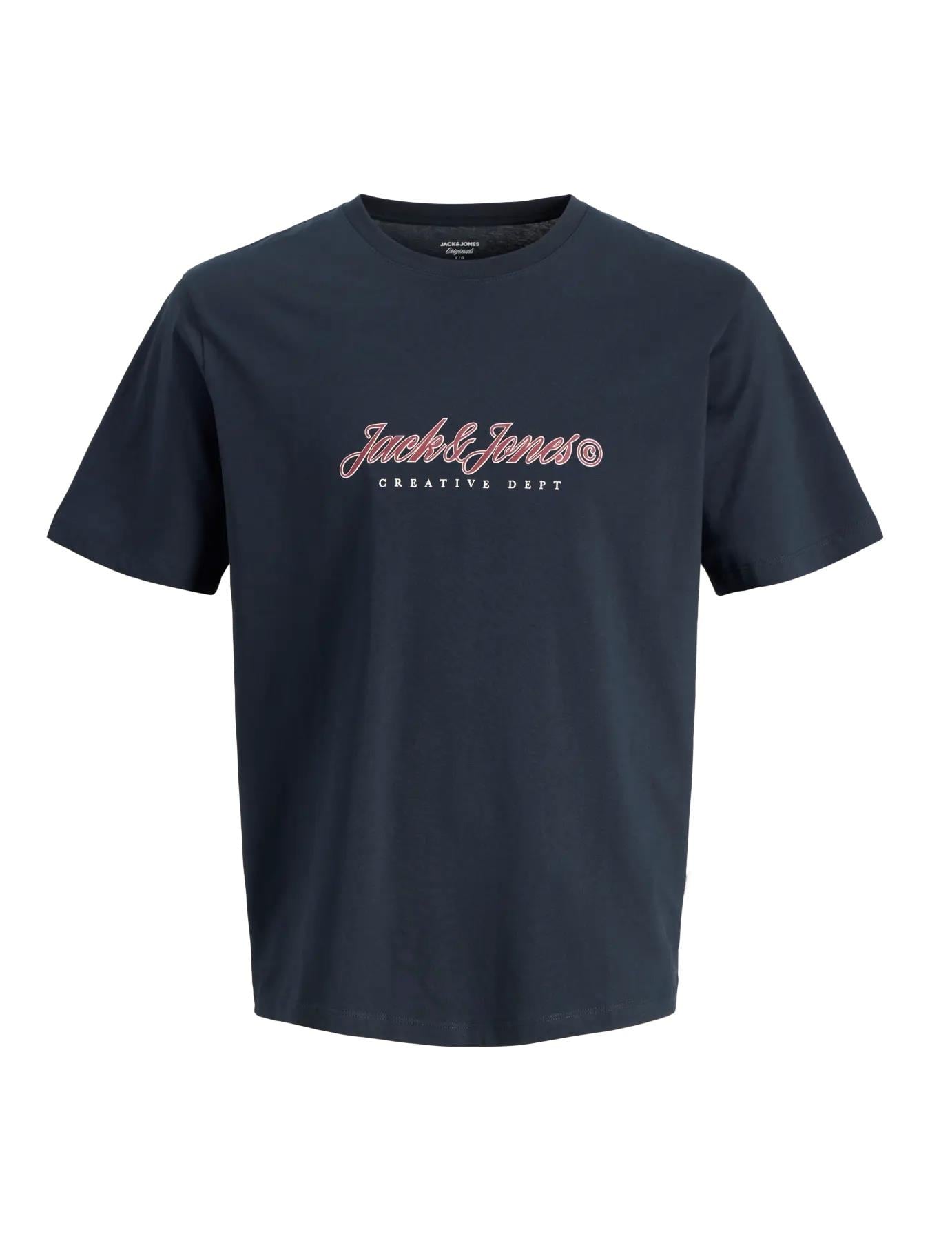 Jack Jones Jormontauk Type Front Tee CN Erkek T-Shırt-12290887