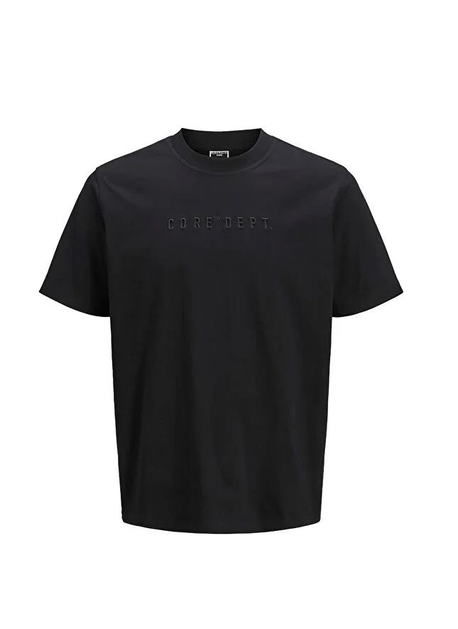 Jack Jones Jcorecharge Mold Tee SS Crew Neck LN Erkek T-shırt-12273070
