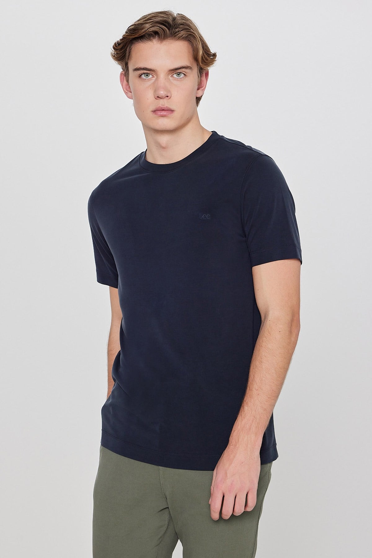 Lee Bisiklet Yaka T-shirt L2610126001