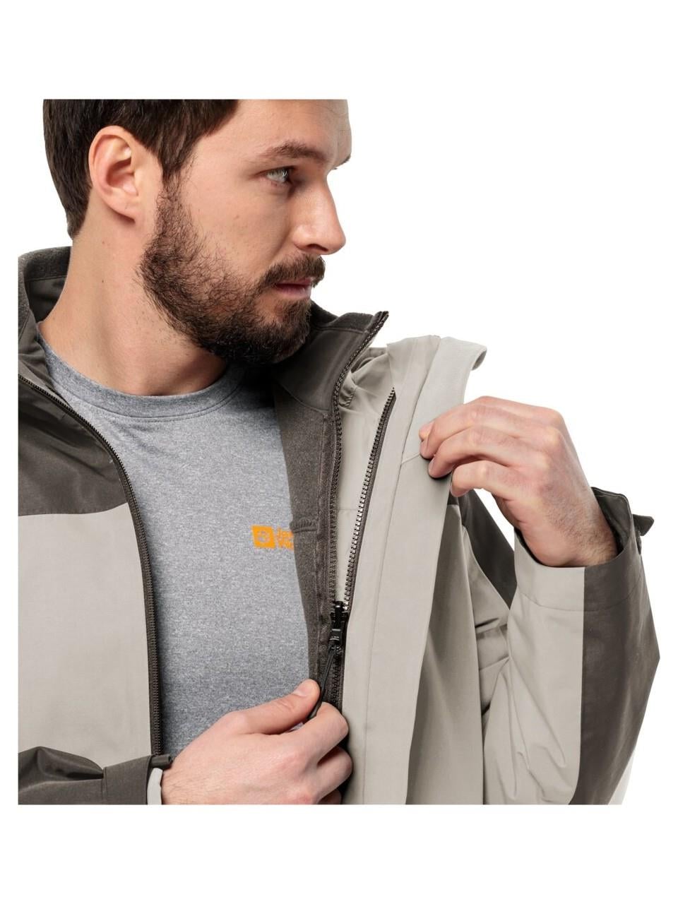 Jack Wolfskin Taubenberg 3In1 Jkt M Erkek Outdoor Mont