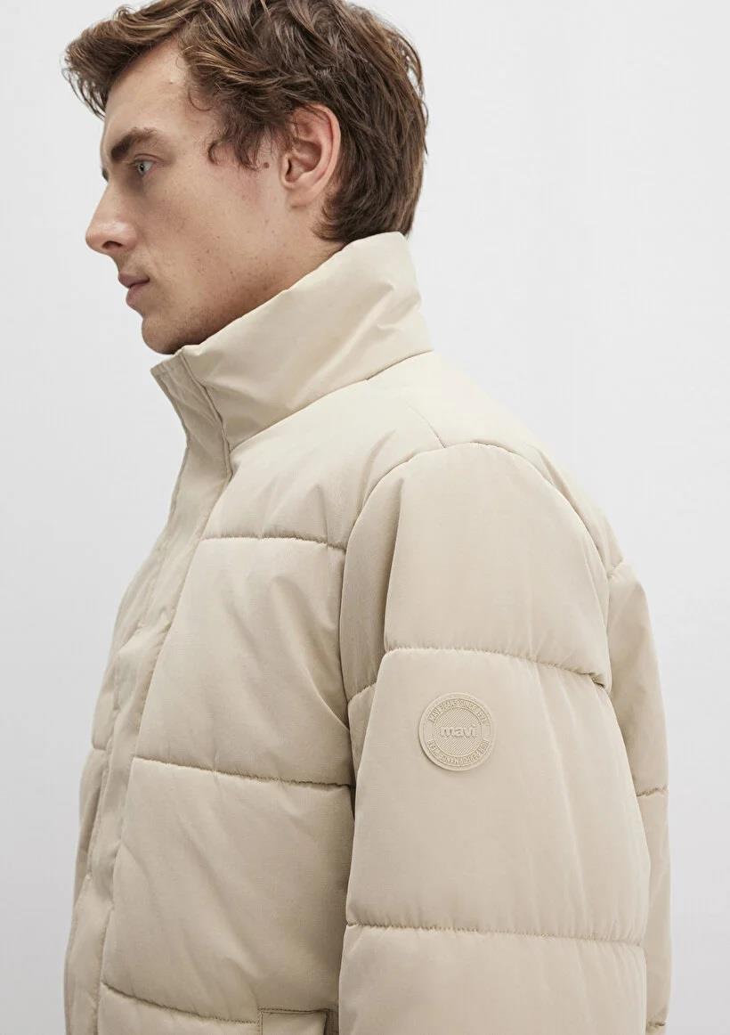 Mavi Dik Yaka  Fosil Erkek Mont 0110470-86559